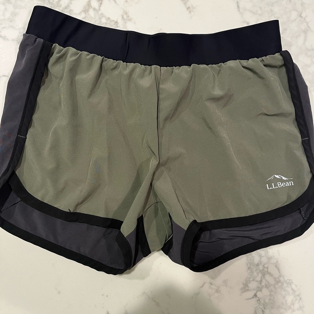 LLbean running shorts